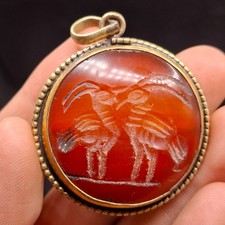 Antico ciondolo corniola