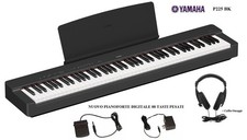 YAMAHA P225 BK PIANOFORTE