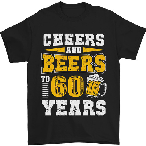 Shirt uomo compleanno - 60°,