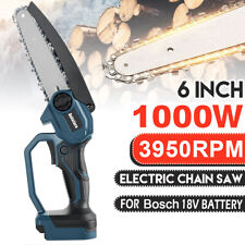 Per motosega a batteria 18V Bosch mini motosega elettrica motosega manuale 6 pollici NUOVO