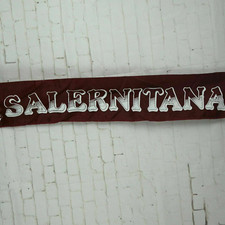Sciarpa Calcio Forza SALERNITANA Ultras Vintage in Raso anni 80 Soccer Salerno