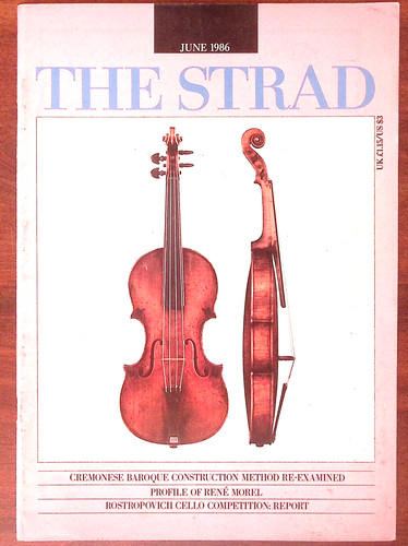 The strad magazine june - strad, 1986