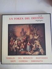 4 DISCHI 33 giri. LA FORZA DEL