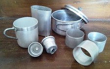 Oggetti da cucina in alluminio