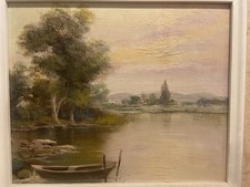 Bellissimo paesaggio fluviale - paesaggio,