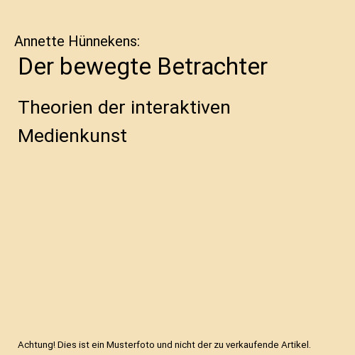 Der bewegte betrachter - der,