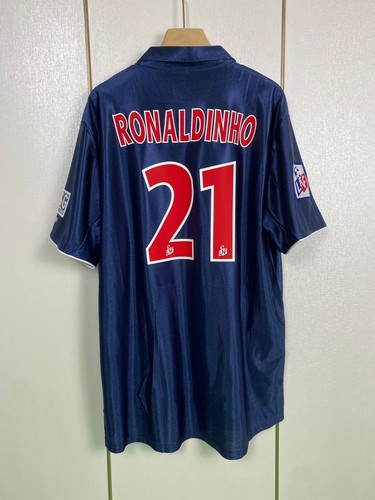 Maglia psg home shirt 2001 - psg,