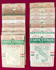 Mappa d’epoca Touring Club