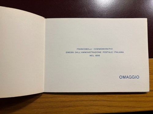 Libro libretto francobolli - libro,