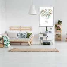 Quadro impronte digitali sposa