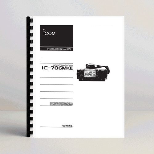 Icom 706mkii manuale - ic-706mkii,