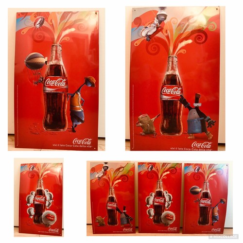 Targhe coca cola metallo - coca-cola,
