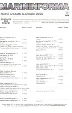 Fogli Marini Italia King 2019