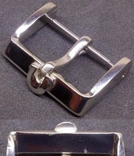 Original Omega Buckle "Ω" Buckle Fibbia 20mm inner Stainless Steel L@@K ! !!