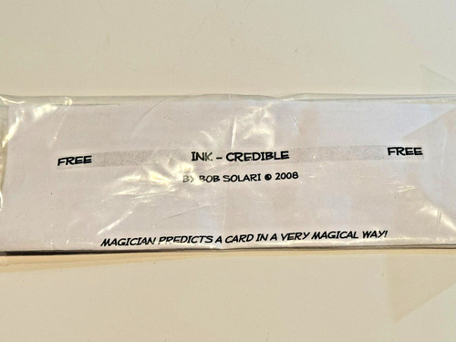 Inchiostro credibile bob - inchiostro-credibile, (bob