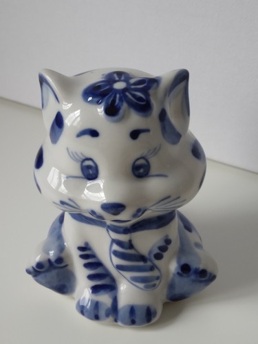 Vintage porcelain blue white - vintage,