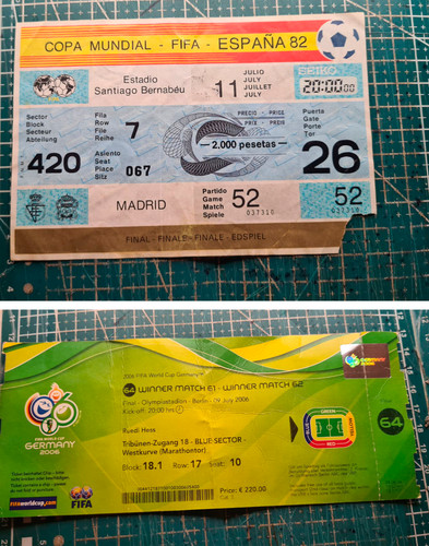 Biglietti originali finali - originali,