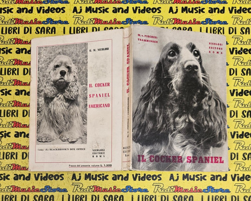 Book libro cocker spaniel - libro,