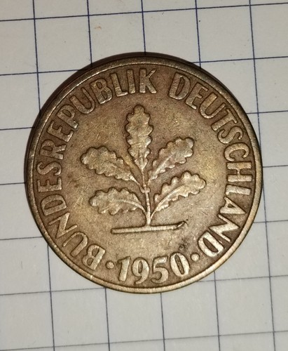 Pfennig 1950 conio raro - pfennig,