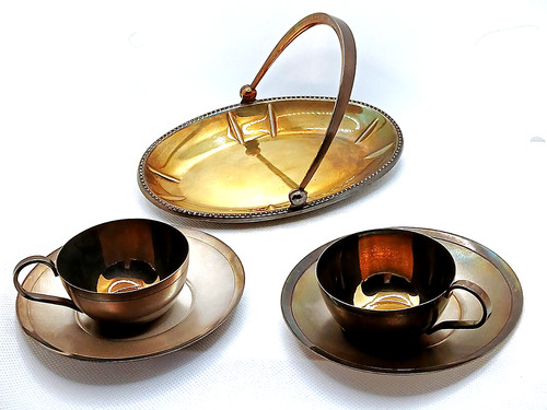Set caffè moderno - , metà