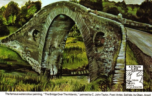 Art postcard the - the, bridge