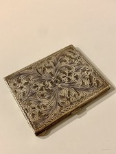 Antico Porta-sigarette in argento 800