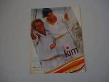 advertising Pubblicità 1982 KIM TOP LINE