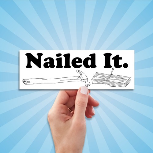 Nailed adesivo martello e - nailed,