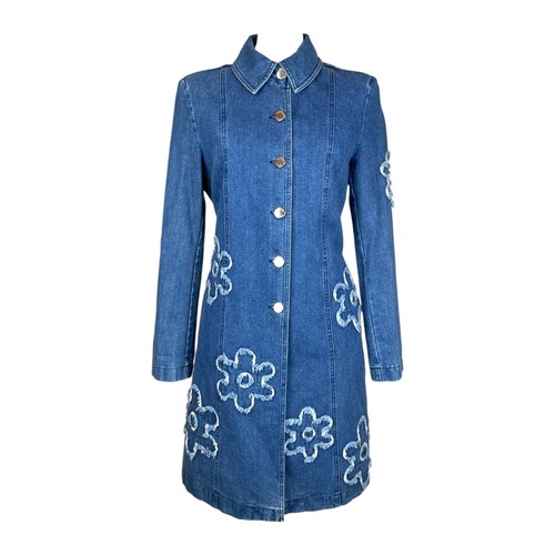 Giacca cappotto denim