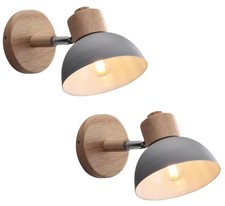 2 PEZZI Applique da Parete