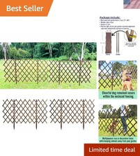 Recinzione da Giardino Marrone
