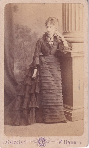 Cdv 800 foto calzolari dama - cdv,