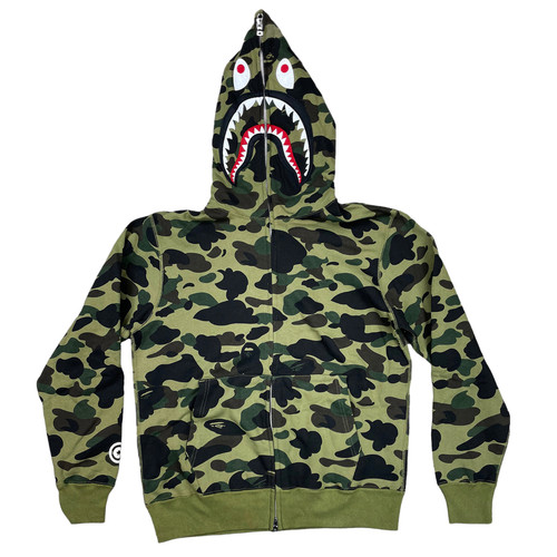 Felpa con cappuccio zip - con, e