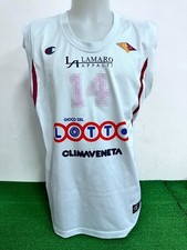 MAGLIA BASKET VIRTUS ROMA VAN DER SPIEGEL MATCH WORN INDOSSATA 2005/2006 COA