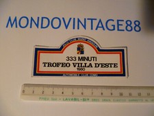 ADESIVO STICKER VINTAGE AUTO