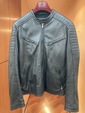 Giacca Biker Vera Pelle Uomo