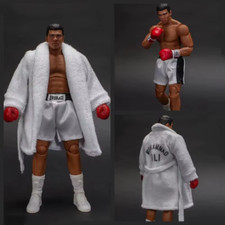 Muhammad Ali Action Figure Boxe Young Version Final Round Set 3 Pcs Storm 1970