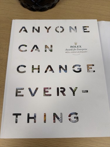 Libro rolex anyone can change - anyone,