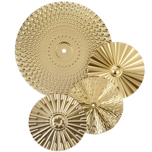 Pcs metal disc - wall, art