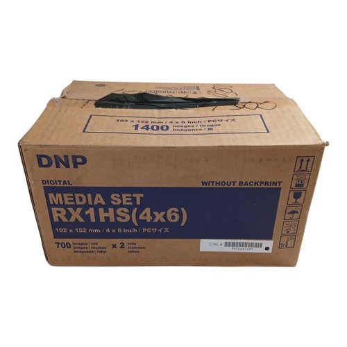 Dnp rx1hs media set 4x6 - rx1hs,