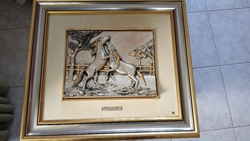 Quadro altorilevo laminato - in,