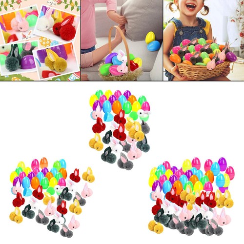 Uova pasqua con coniglietti - pasqua,