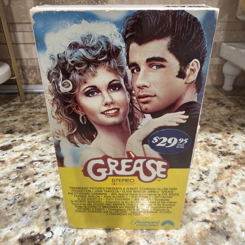 Grease vintage vhs - grease,