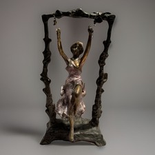 August Moreau French Lady On