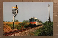 Cartolina Gruppo Fermodellistico Milanese Motrice Diesel ALn 773 Camporinaldo 91