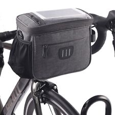 Borsa Bici Manubrio Borsa PortaOggetti Per Bici Borsello Ciclismo Con Tracolla