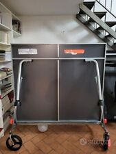tavolo ping pong professionale come nuovo con set di racchette da esterno