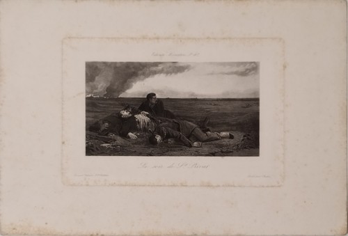 Antica stampa circa - circa, 1890