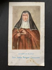 SANTINO SUOR LUCIA FERRARI cappuccina Lugano 19 julii 1956