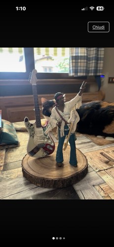 Jimi hendrix statuina - hendrix,